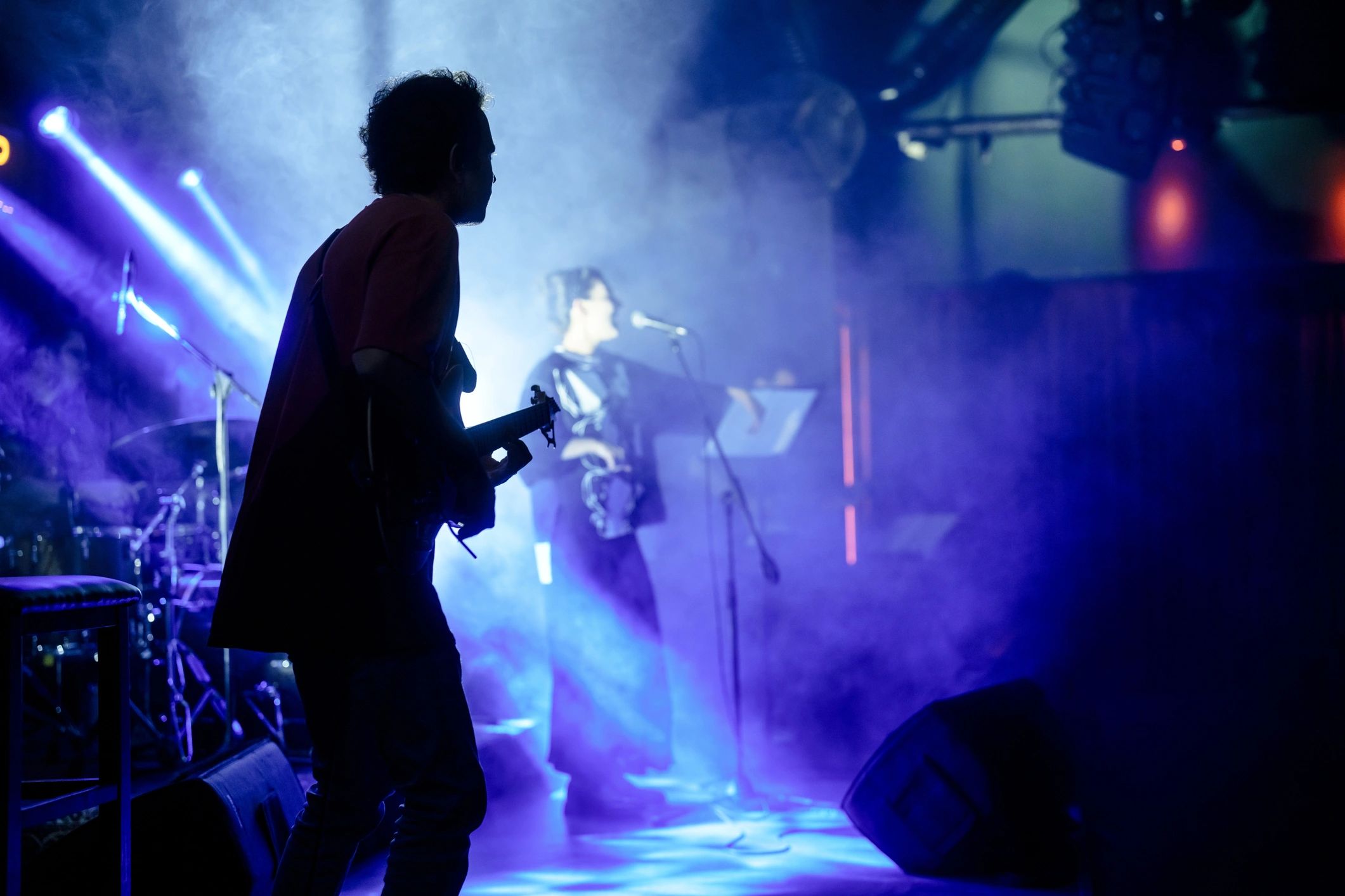 music photographer at concert